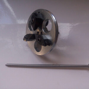 3 Jaw Face Plate Disk Chuck for 8mm Watchmaker Lathe