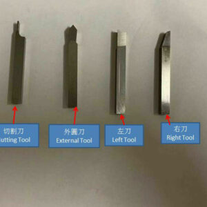 4pcs Colbat White Steel Tool Used For Watchmakers Lathe