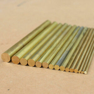 15pcs 2mm to 8mm Brass Rod Bar for Watchmaker Lathe Processing
